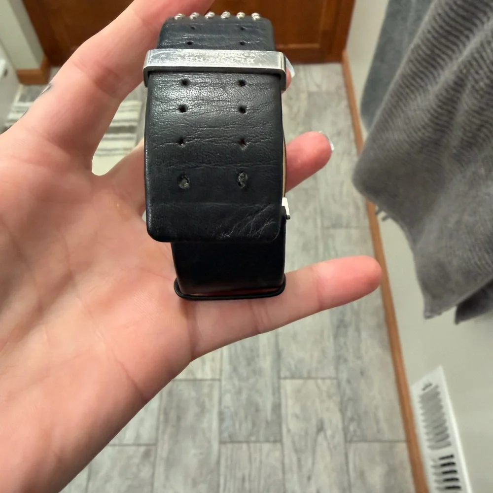 Burberry Black and Silver Studded Timepiece - Picture 2 of 5